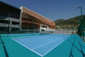 Tennis Court VMKON Sports flooring