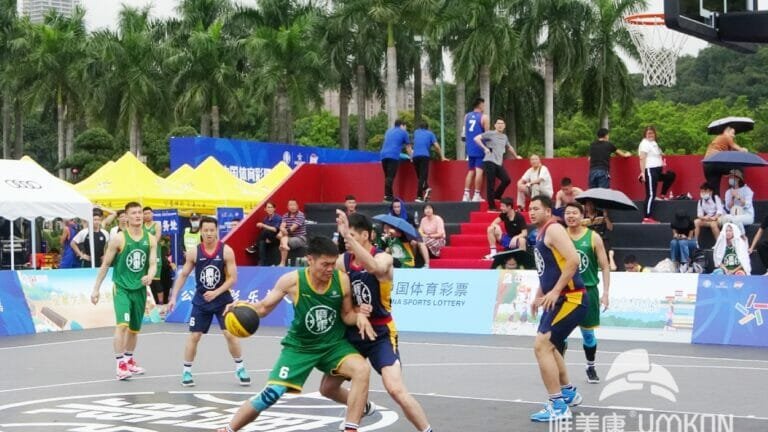 Basketball court flooring by vmkon