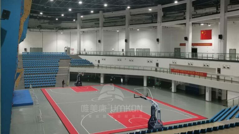Indoor basketball court by vmkon