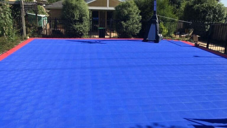 Backyard basketball court by vmkon in australia