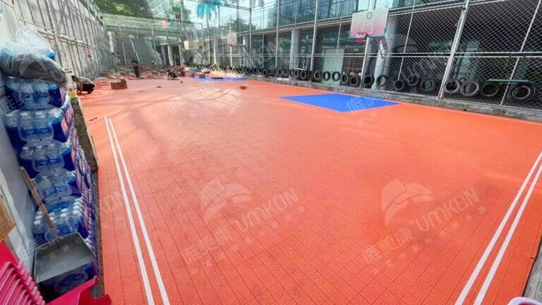 outdoor basketball court bby vmkon