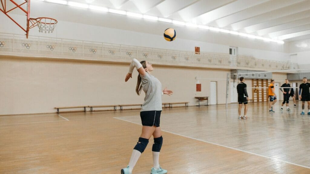 Servicio de voleibol