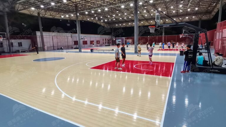 Shuangliu Sports Center Basketball Court Flooring