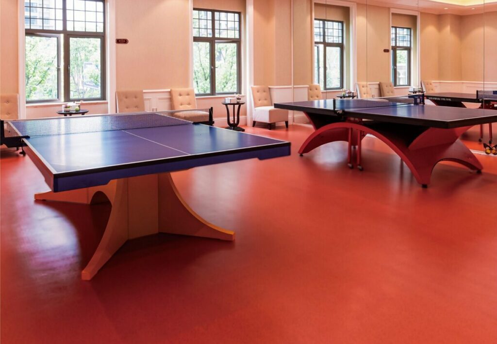 Table Tennis Sports Flooring