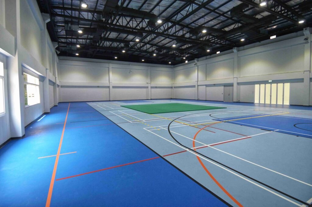 Indoor sports flooring