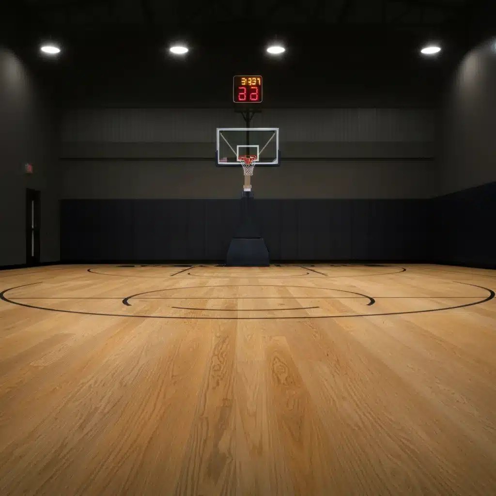basketball court flooring