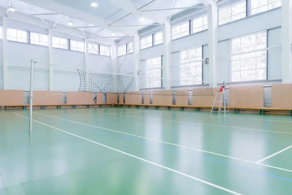 Indoor sports flooring