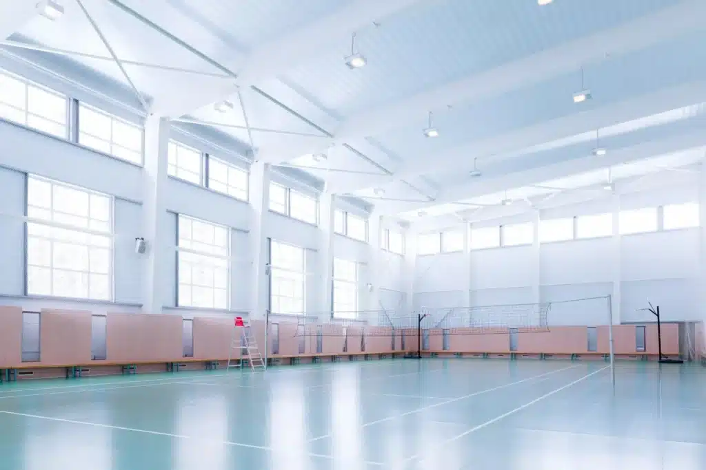 Indoor sports flooring