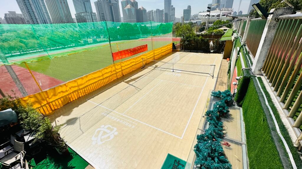 CBD Outdoor Pickleball Court, Guangzhou