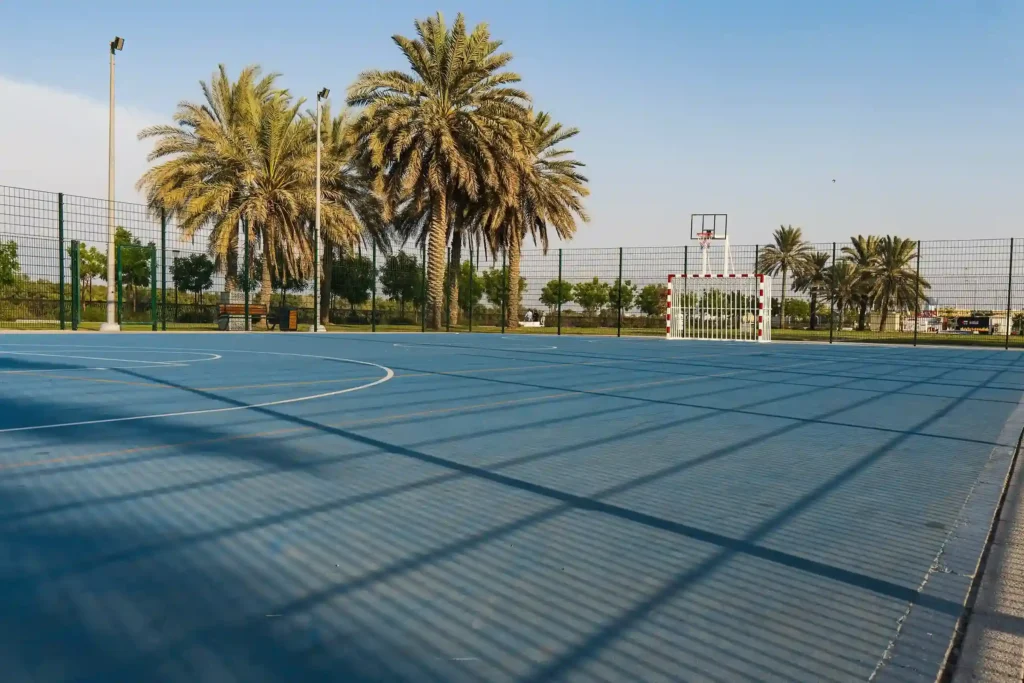outdoor pickleball flooring