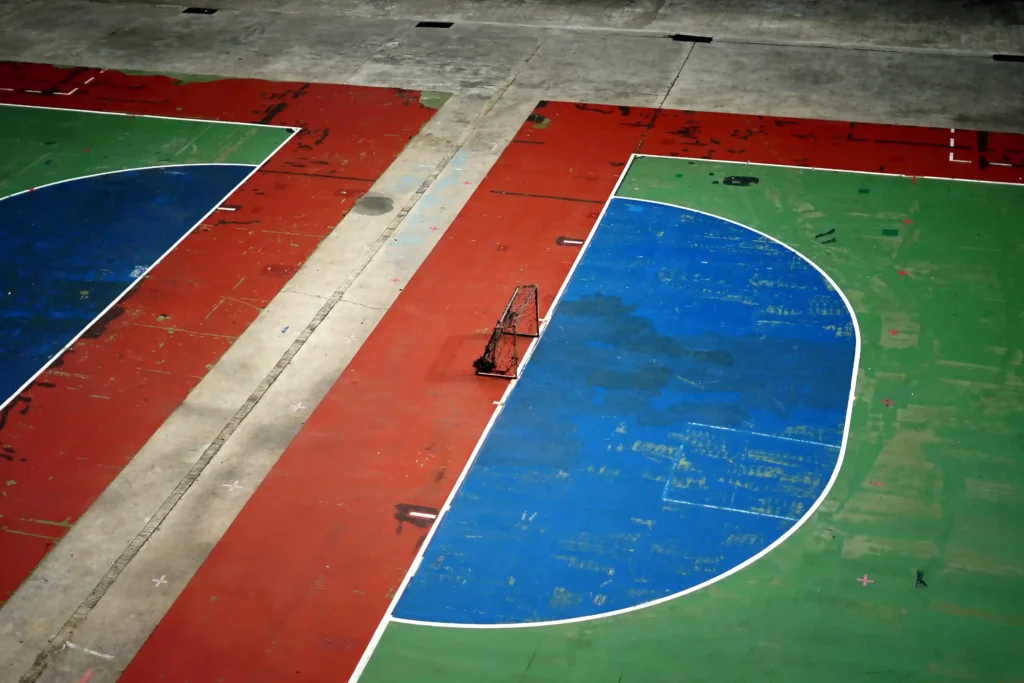 Weather-Resistant Outdoor Sports Flooring