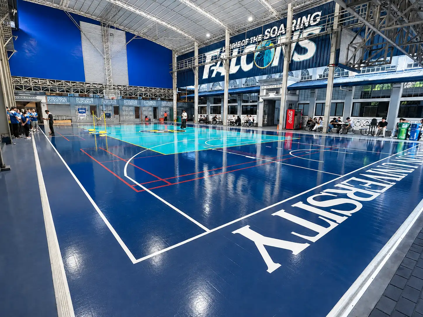 Adamson University – Manila, Philippines · covered basketball court