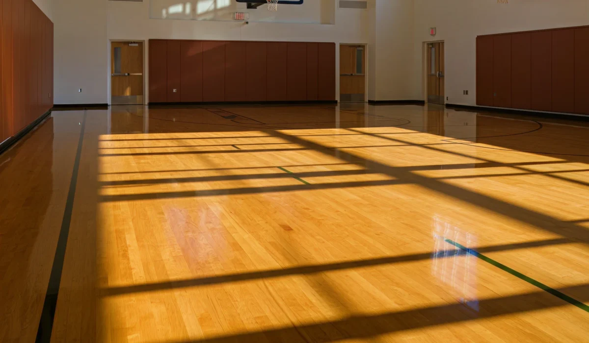 best basketball court wood
