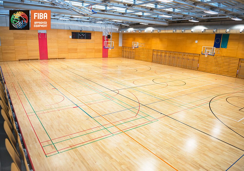hardwood sports flooring